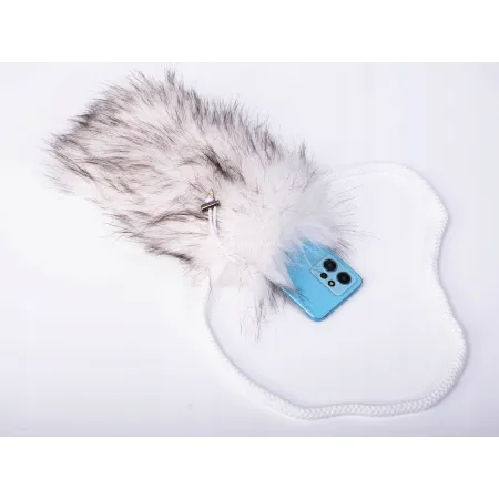 Futrzane etui pokrowiec na telefon eko futro iPhone Samsung uniwersalne