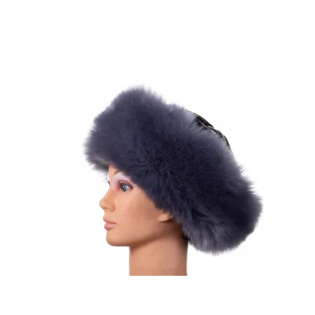 Czapka futrzana wiosenna zimowa kapelusz eko futro futrzana futerkowa
