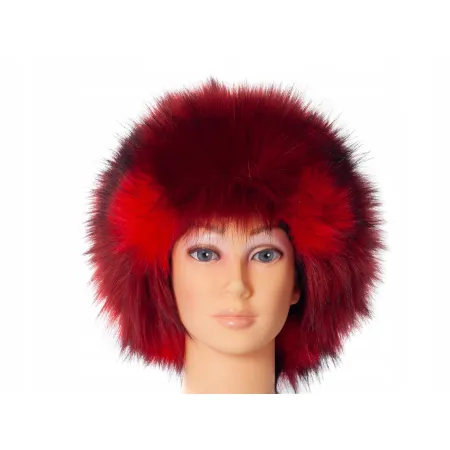 Czapka futrzana czerwona CZ-61