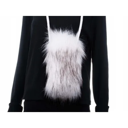 Futrzane etui pokrowiec na telefon eko futro iPhone Samsung uniwersalne