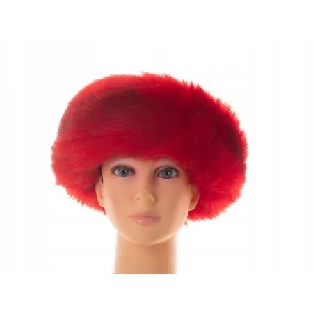 Opaska futrzana zimowa jesienna eko futro jenot