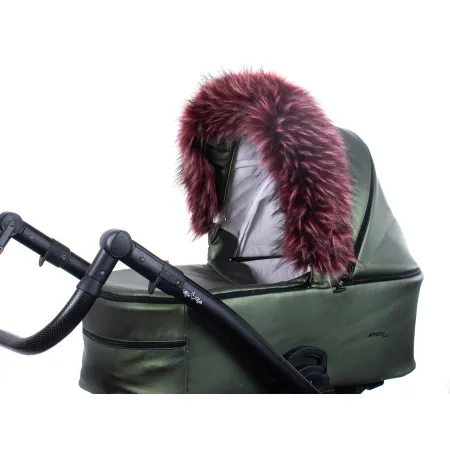 Obszycie wózka budki futerkowe obszycie eko futro jenot uniwersalne