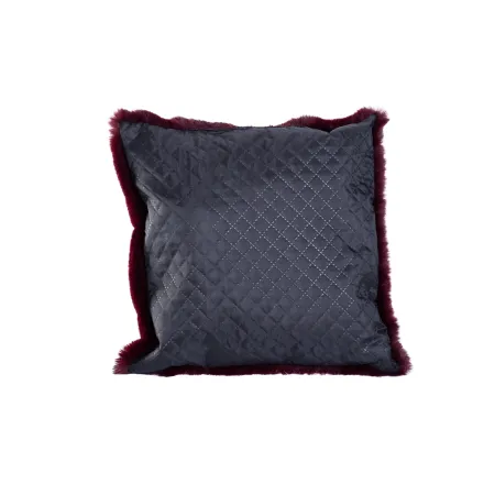 Poduszka Futrzana z eko futra jenot ozdobna futerkowa 35x35