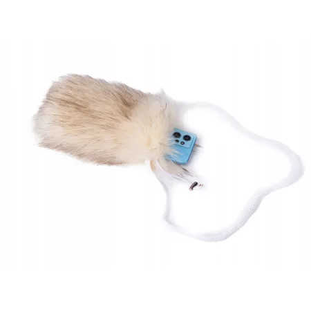 Futrzane etui pokrowiec na telefon eko futro iPhone Samsung uniwersalne