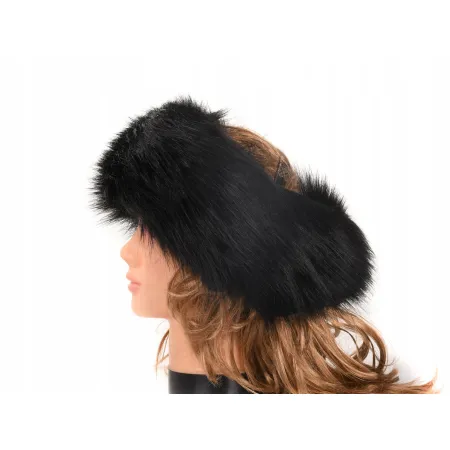 Opaska futrzana eko futro jenot wiosna jesień