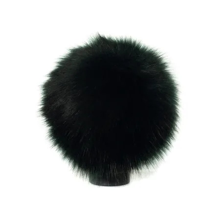 Czapka futrzana zielona CZ-49